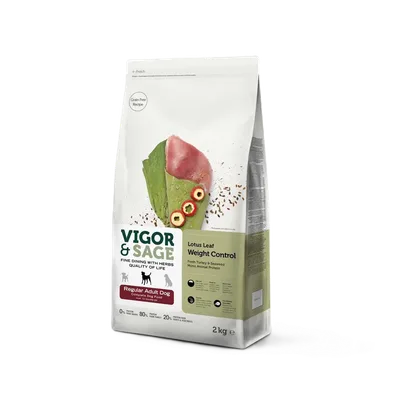 Vigor & Sage Weight Control Lotus Leaf Regular Adult 2 kg