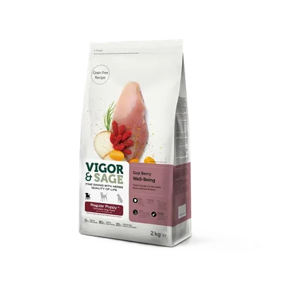 Vigor & Sage Well-Being Goji Berry Puppy 2 kg