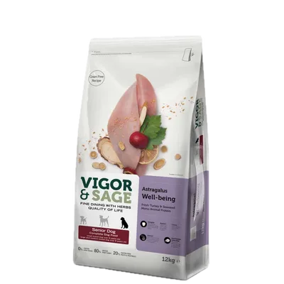 Vigor & Sage Well-Being Astragalus Senior 12 kg