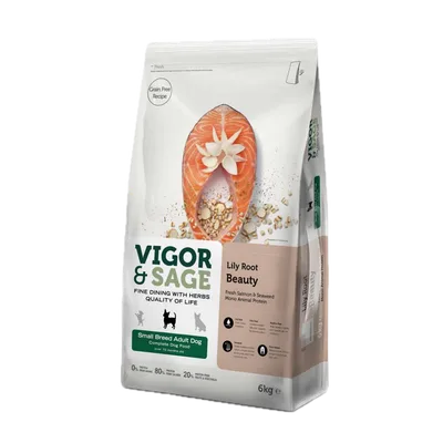 Vigor & Sage Beauty Lilly Root Small Adult 6 kg