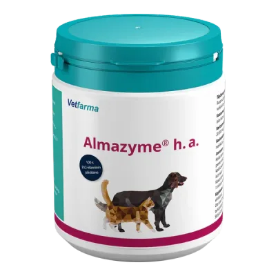 Almazyme® h.a. Matsmältningstillskott 100 g för katter och hundar