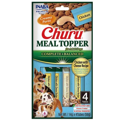 Churu Dog Meal Topper Chicken/Cheese 4 st