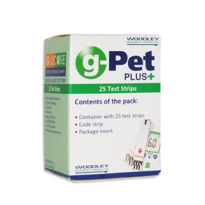 g-Pet Plus+ Testremsor för djur 25 st
