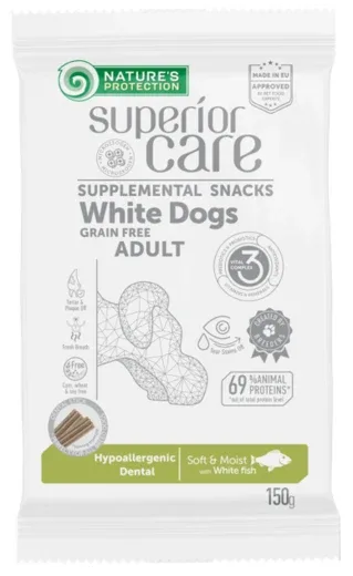 Nature's Protection Superior Care Hypoallergenic Dental tuggpinne för hundar 150 g
