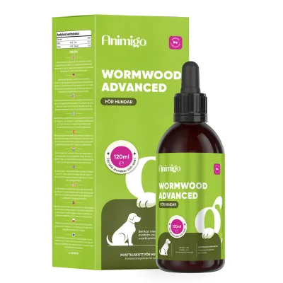 Wormwood Complex Dewormer, 120 ml - Avmaskningsmedel för katter och hundar i alla storlekar