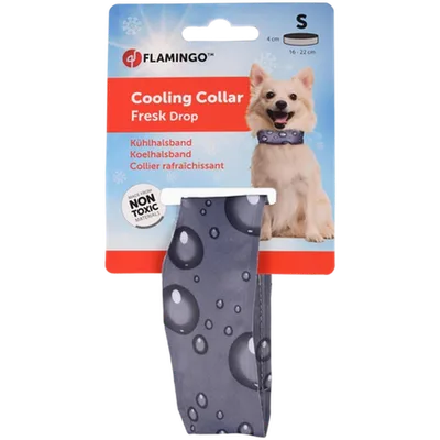 Flamingo Cooling Collar Fresk Drop Gray 16-22 cm