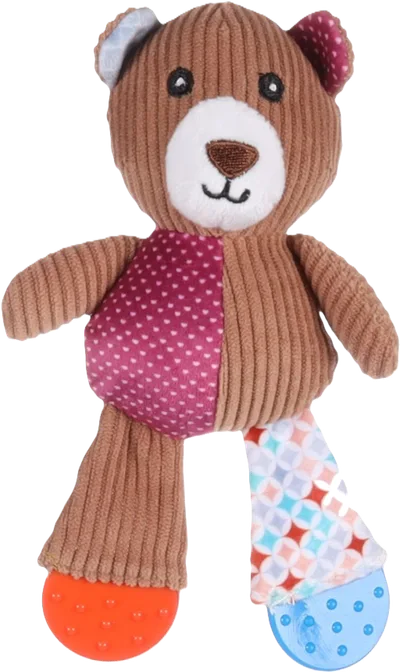 Flamingo Hundleksak Nilak Bear TPR fötter, 20cm