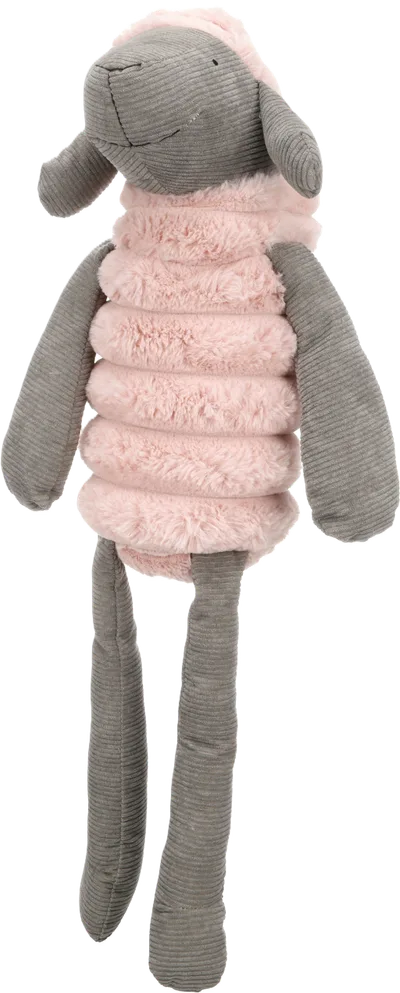 Flamingo Hundleksak Ribola Sheep sitting Rosa S, 19 x 15,5 x 49 cm