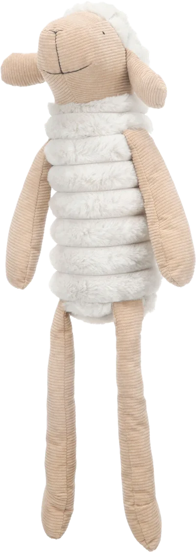 Flamingo Hundleksak Ribola Sheep sitting Beige L, 25x20,5x65cm