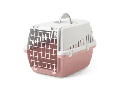 Savic Trotter Transportbur Rosa/Vit