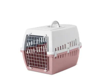 Savic Trotter Transportbur Rosa/Vit