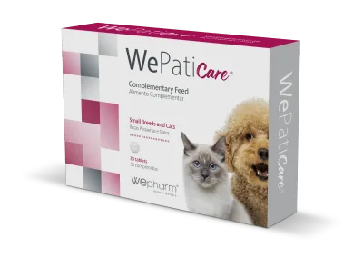 Wepharm WePaticare Small Breeds & Cats för katter och hundar 30 tabletter