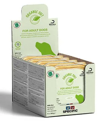 Specific C-BIO-W Organic with Fish för Hund 5 x 150 g