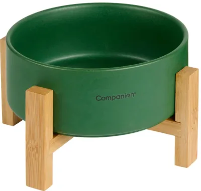 Companion keramikskål med ställ