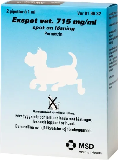 Exspot vet. spot-on lösning