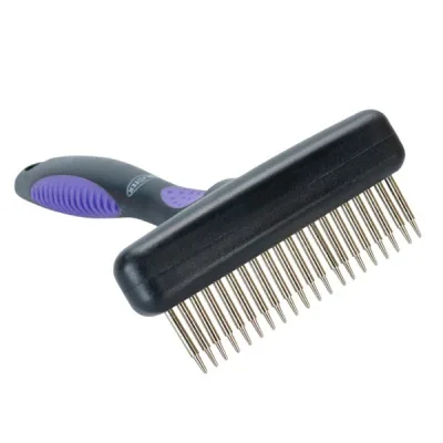Buster Flexible Undercoat Rake – large, långa piggar för hundar