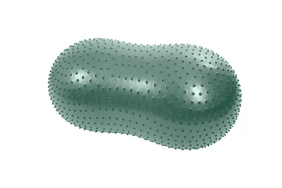 Physio Tactile Peanut balanskudde Grön 50cm