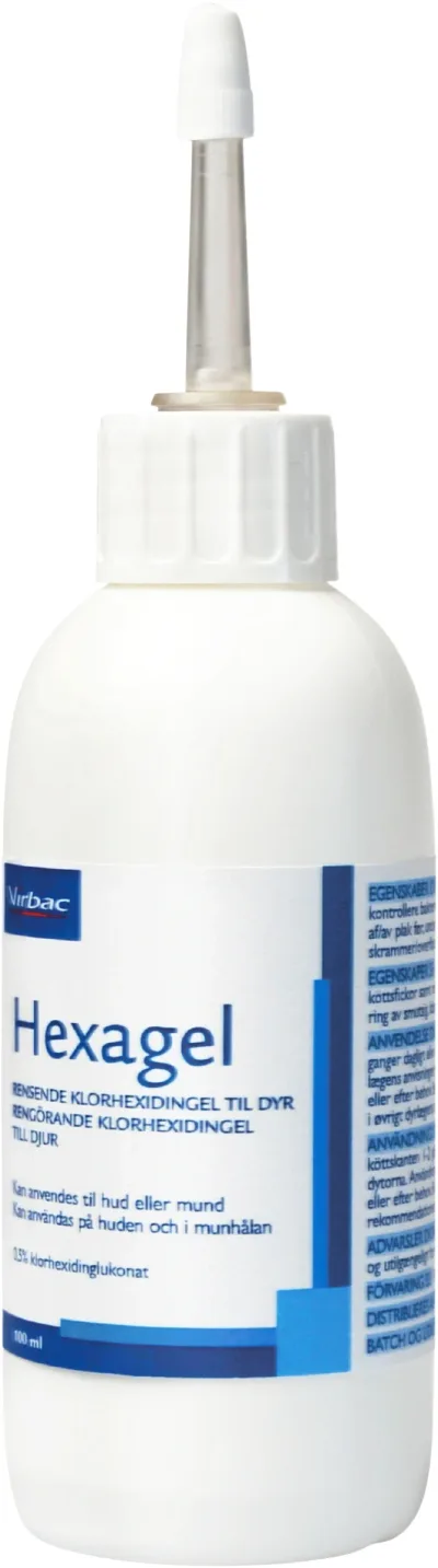 Virbac Hexagel Klorhexidingel 100 ml