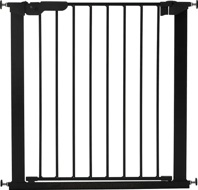 DogSpace Lassie Hundgrind Svart 73,5-79,6 x 72,5 cm