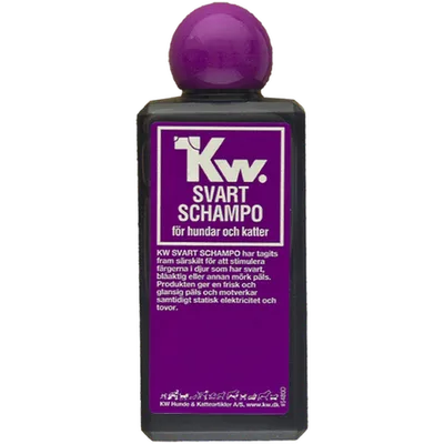 KW Shampoo Svarta/Mörka Pälsar 200 ml