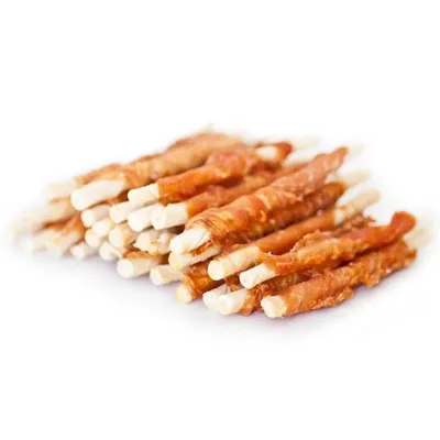 Hundtugg Treateaters Tuggpinnar snurrade med kyckling 350g