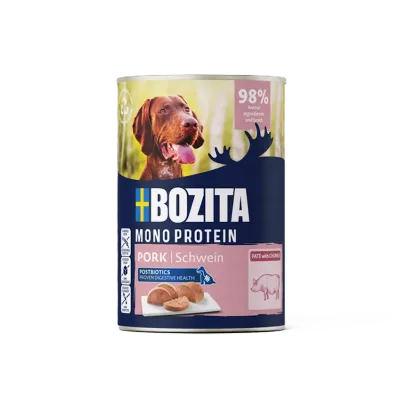 Bozita Paté Våtfoder till Hund med Gris - 400g
