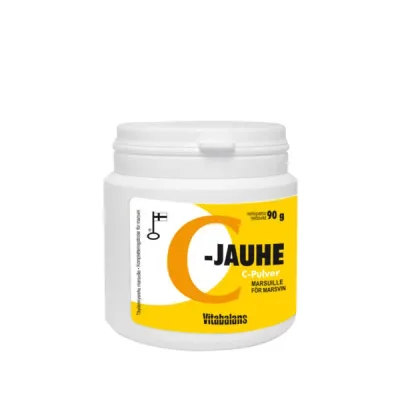 Vitabalans C-pulver 90 g för marsvin, hundar och hästar