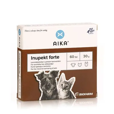 AIKA Inupekt Forte för katter och hundar 5 x 60 tabletter