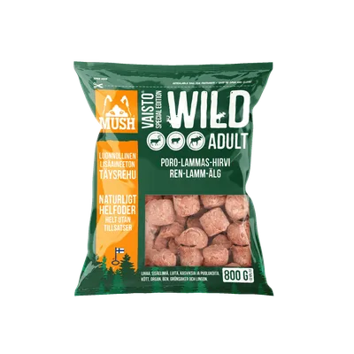 Mush Vaisto Wild Ren-Lamm-Älg Köttbullar