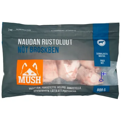 Hundtugg Mush Basic nöt broskben 800g