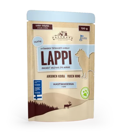 Dagsmark Lappi våtfoder för hundar 120 g