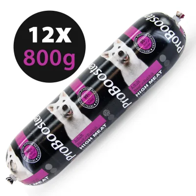 ProBooster Köttmåltid nöt & kanin 12 x 800 g för hundar