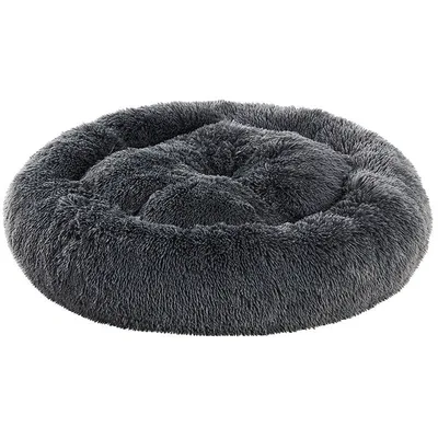 Brava Fluffy lugnande bädd mörkgrå