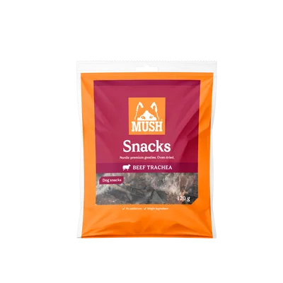 Mush Snacks Nöt luftstrupe 120 g