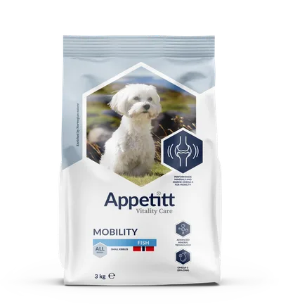Appetitt Vitality Care Mobility Fish S Torrfoder till Hund 3 kg - 3kg