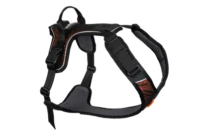 Non-stop Dogwear Rock Harness Hundsele Svart/Orange