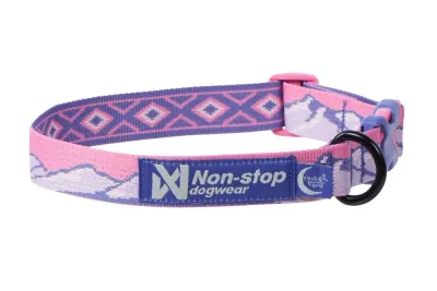 Non-stop Dogwear Trail Quest Rachel Pohl Hundhalsband Rosa/Lila