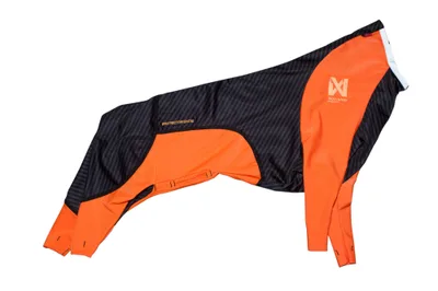 Non-Stop Dogwear Protector Snow Hundoverall Tik Svart & Orange