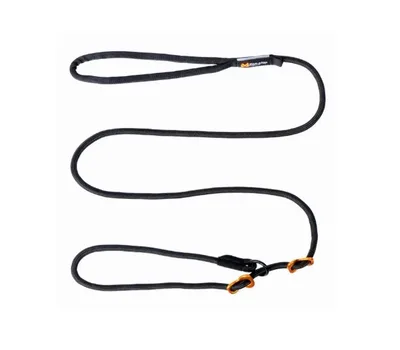 Retriever Leash Retrieverkoppel Svart 8mmx1,6m