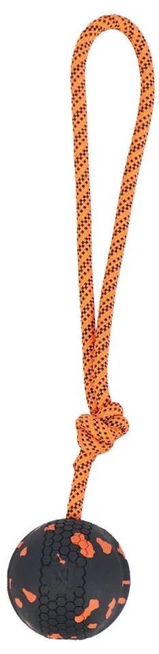 Non-Stop Dogwear Hundboll med Rep Orange/Svart