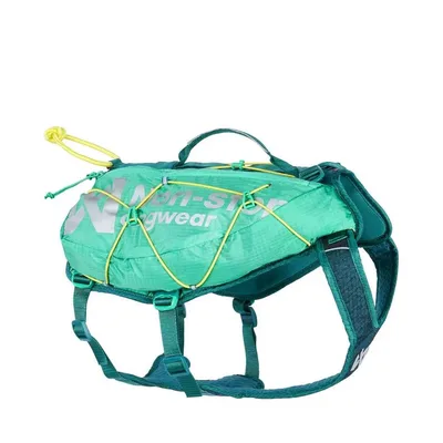 Trail Light Dog Backpack Hundryggsäck Turkos S