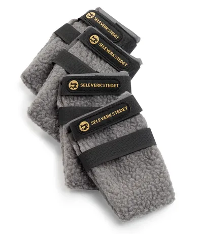 Hundskor High Fleece 4p Grå XL