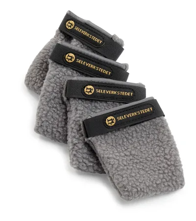 Hundskor Fleece 4p Grå XXS