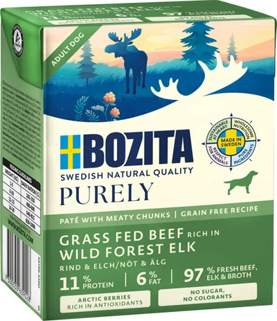 Bozita Purely Paté Elk 370 g - 370g