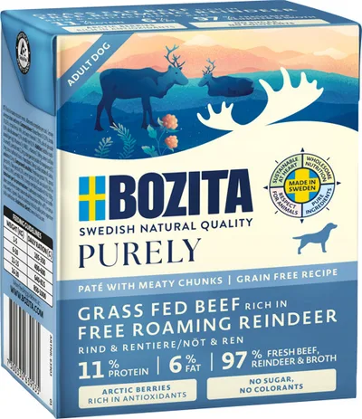 Bozita Purely Paté Reindeer 370 g - 370g
