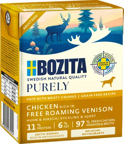 Bozita Purely Paté Venison 370 g - 370g