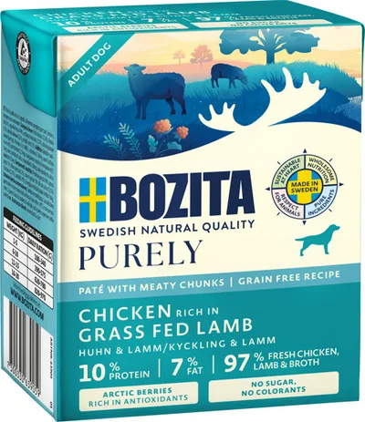 Bozita Purely Paté Lamb 370 g - 370g