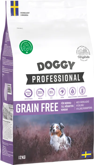 Doggy Professional Grain Free 12 kg