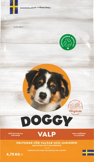 Hundmat DOGGY Valp 4,75kg