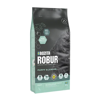 Bozita Robur Puppy & Junior med kyckling 3 kg